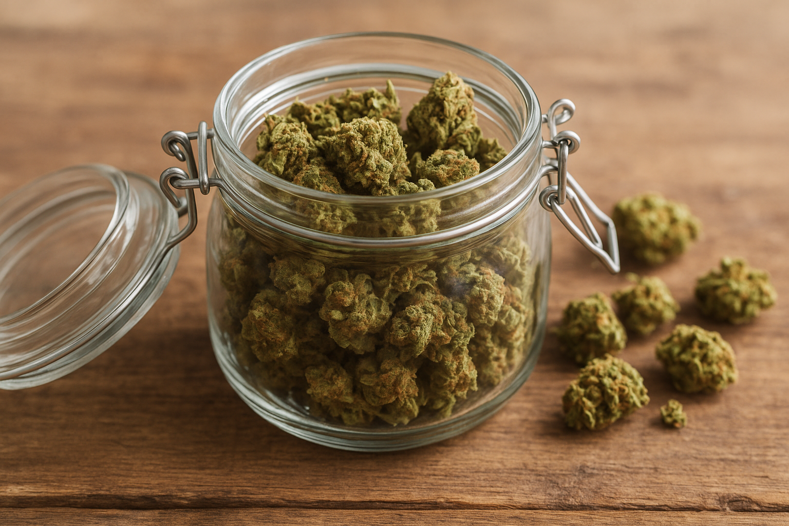 Sådan opbevarer du CBD-blomster korrekt