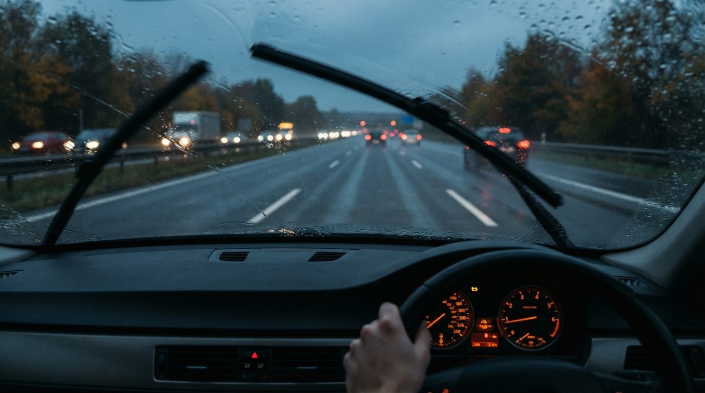 7 tips til sikker kørsel i regnvejr på din næste roadtrip