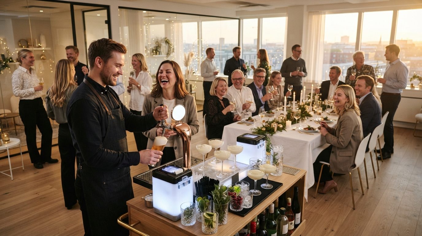 Sådan planlægger du en stressfri julefrokost på jobbet